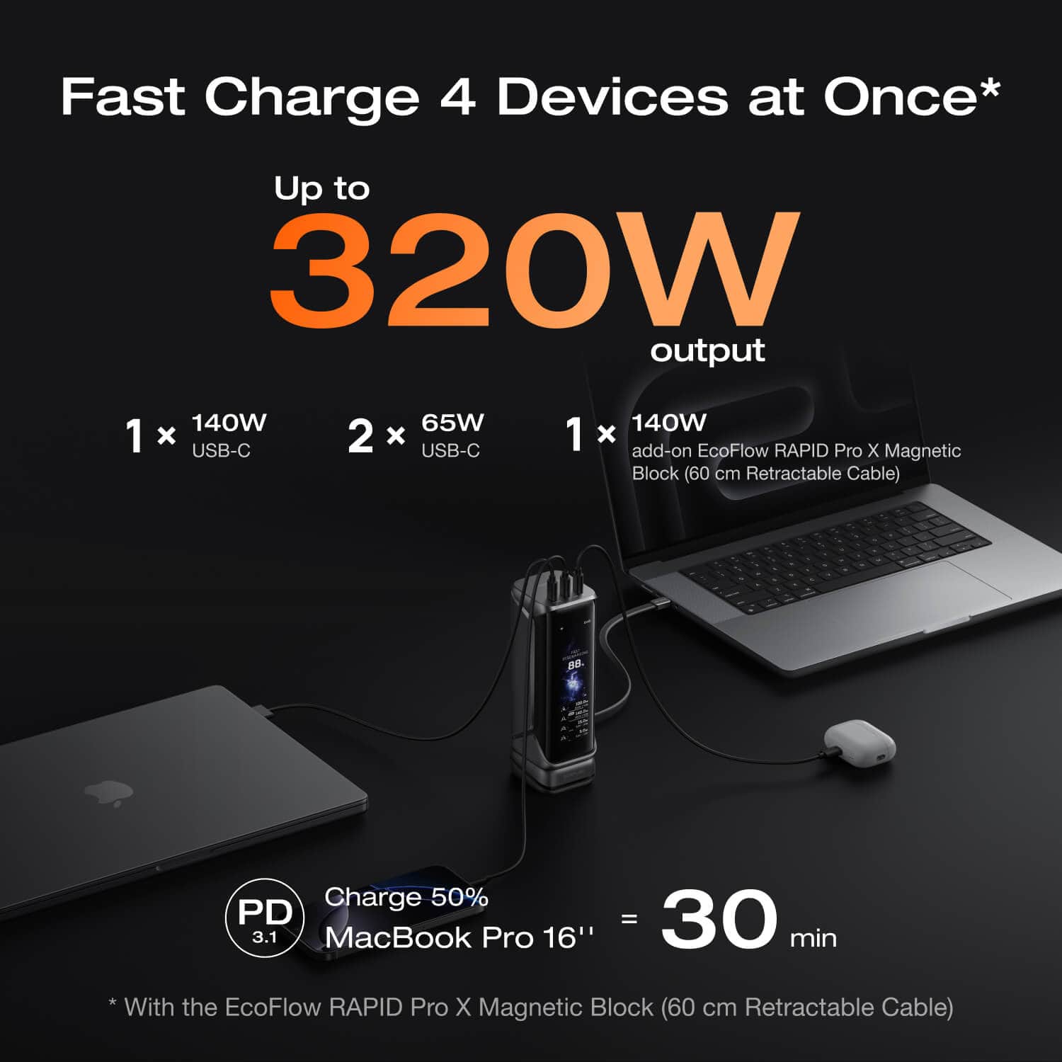 PowerBank EcoFlow Rapid Pro X 27650mAh 300W - Image 4